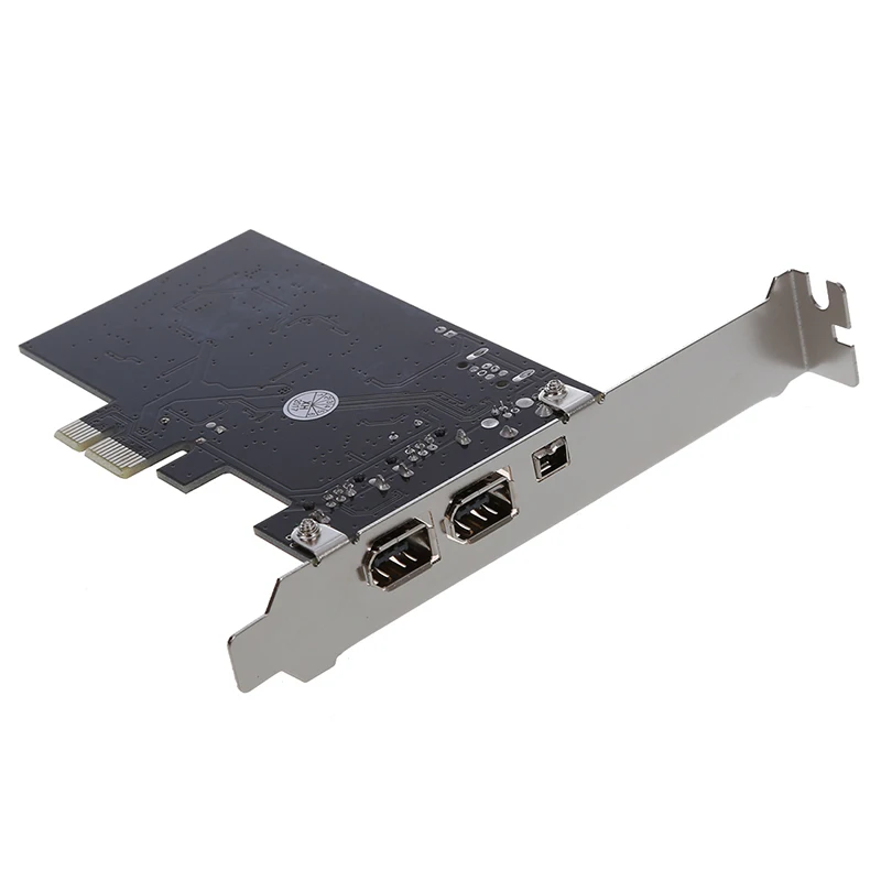 PCI Express x1 E FireWire 1394a IEEE1394 плата контроллера 3 порта для настольных ПК|Платы