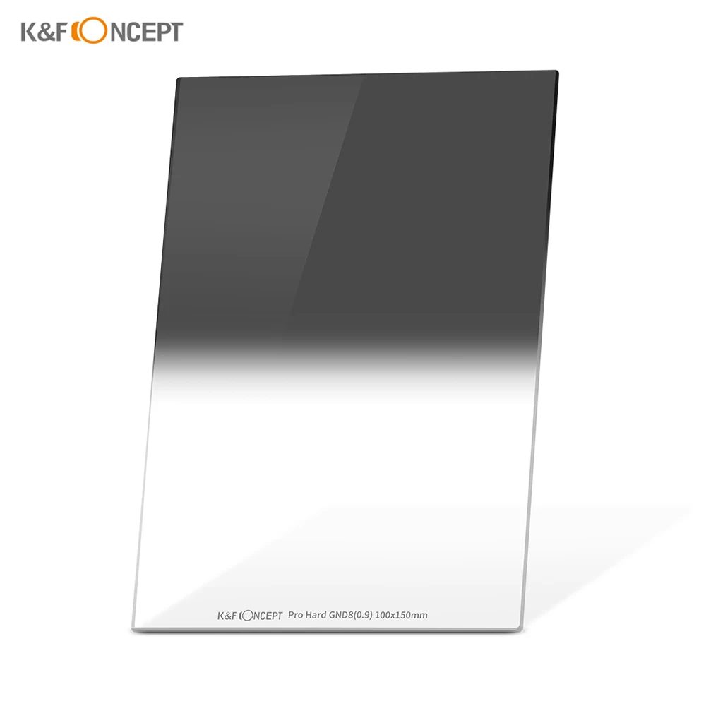 K & F CONCEPT 100*150*2 0 мм Pro Hard GND8 (0 9) квадратный фильтр 100 HD Оптическое стекло