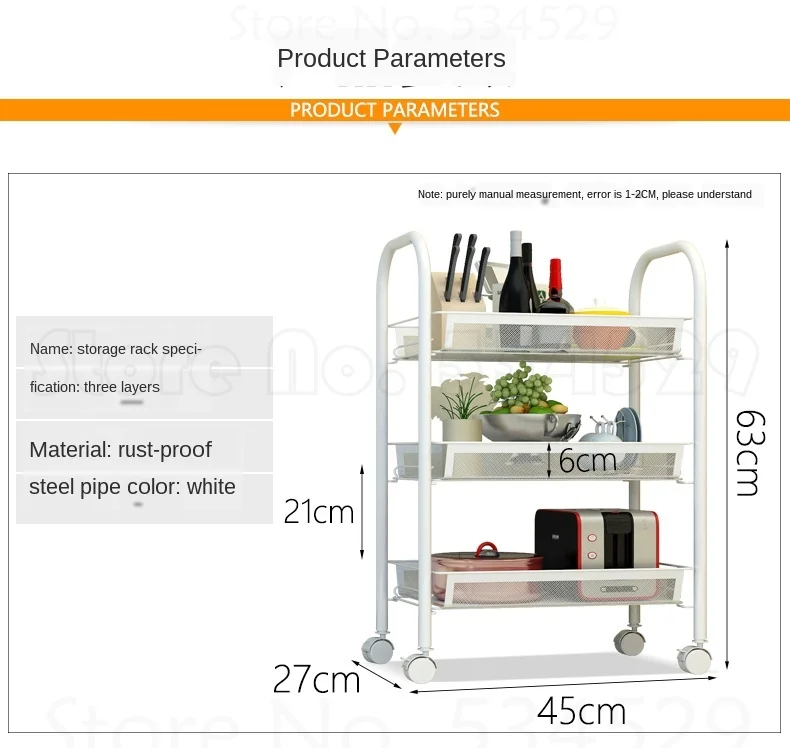 B 5 ярусов Кухня стеллажная стойка для пекарей корзину стенд Ванная комната