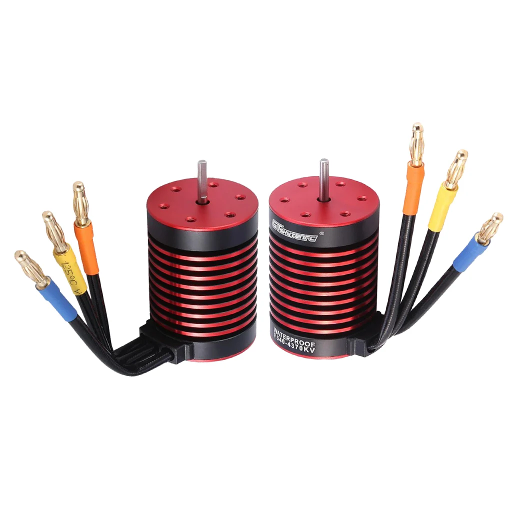 

F540 4370KV/ 3300KV Waterproof Brushless Motor 1/10 RC Car Upgrade Accs