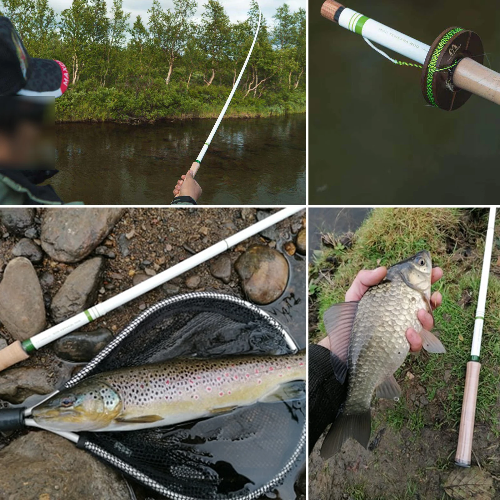 Телескопическая удочка Maximumcatch Tenkara Fly 6:4 12 футов/360 см 15 сек карбоновое волокно для