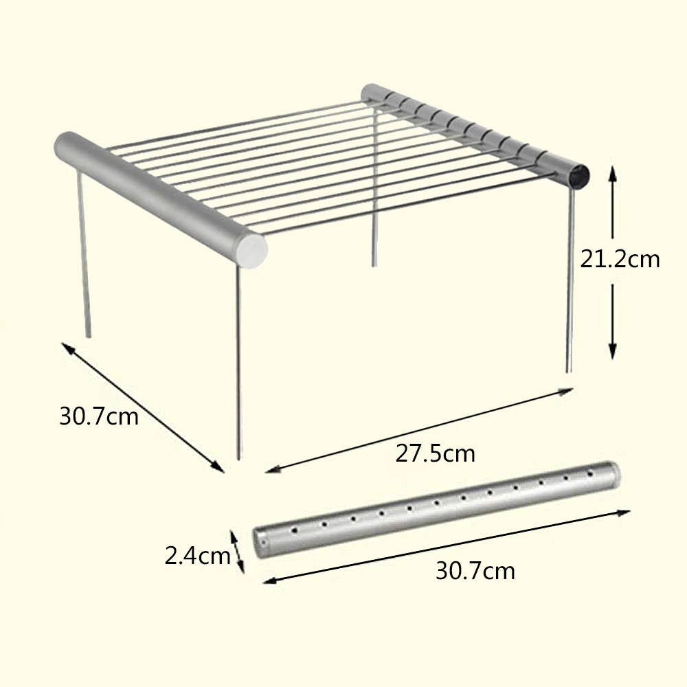 

Outdoor Portable Mini Barbecue Grill Retractable Barbecue Grill Barbecue Net