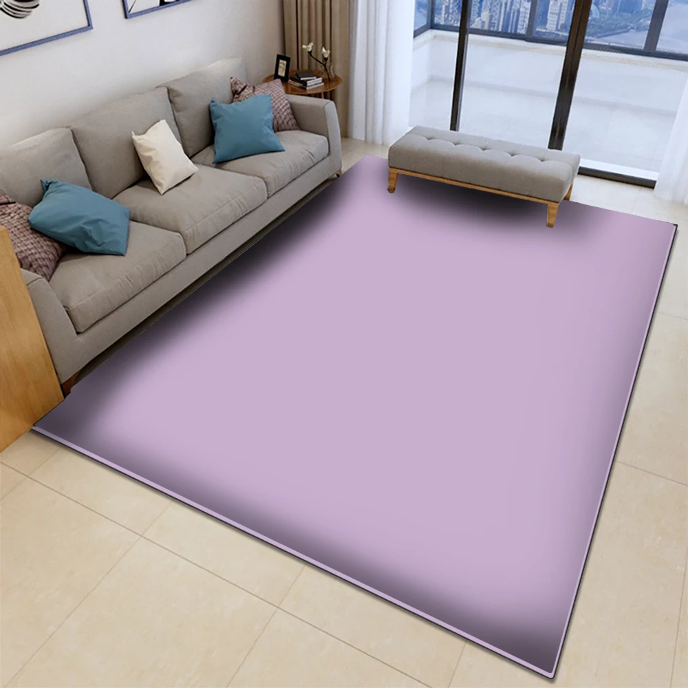 

Non-slip Carpet Bedroom Living Room Children's Decorative Carpet Flannel Carpet Multi-color Pure Color Absorbent Sofa Yoga Mat