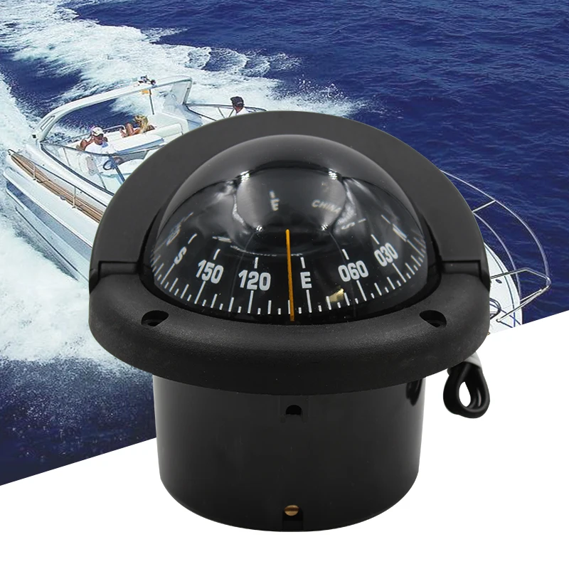 Поворотный Морской Компас для автомобиля морской направляющий шар с магнитной