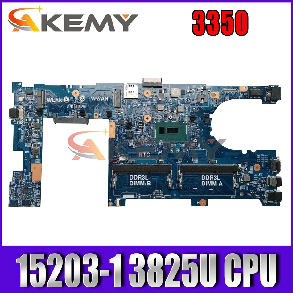 

Akemy 15203-1 FOR Dell Latitude 3350 Laptop Motherboard CN-0GPFN8 GPFN8 Y6TKM Mainboard 100%tested