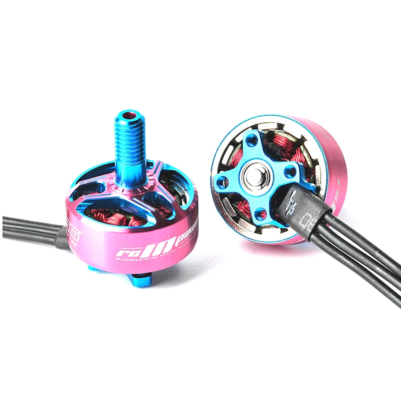 4 шт. титановый или розовый бесщеточный двигатель RCINPower GTS V2 1506 4300KV 6S для