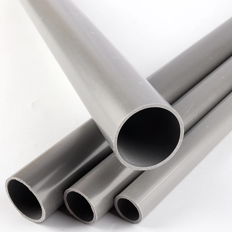 1-2 шт. 20 мм-110 мм наружный диаметр 48-50 см длина серая ПВХ труба для дренажа