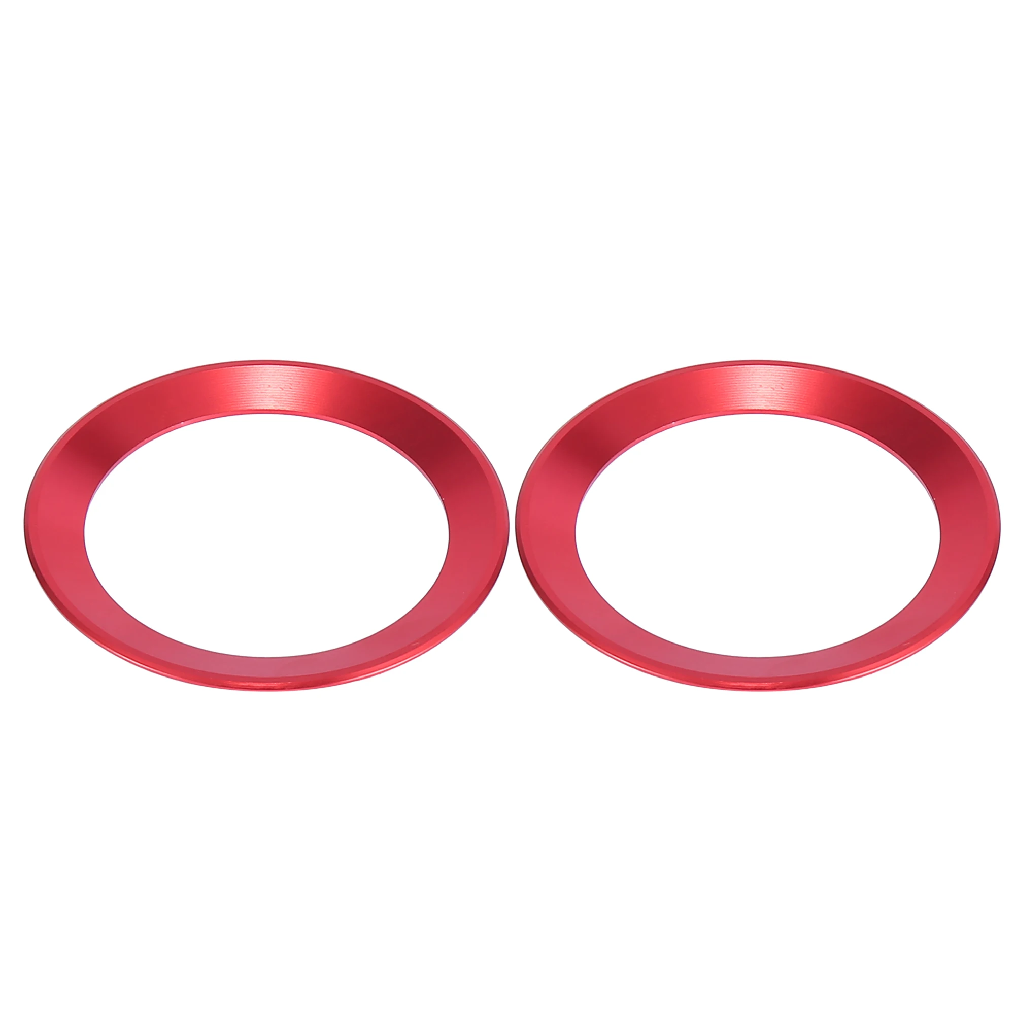 

Uxcell 2Pcs Interior Car Door Speaker Ring Trim Cover for Jeep Cherokee Red