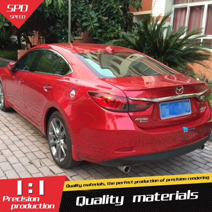 Спойлер заднего крыла для Mazda 6 спойлер из АБС пластика Atenza 2014 2016|rear spoiler|car rear wingrear