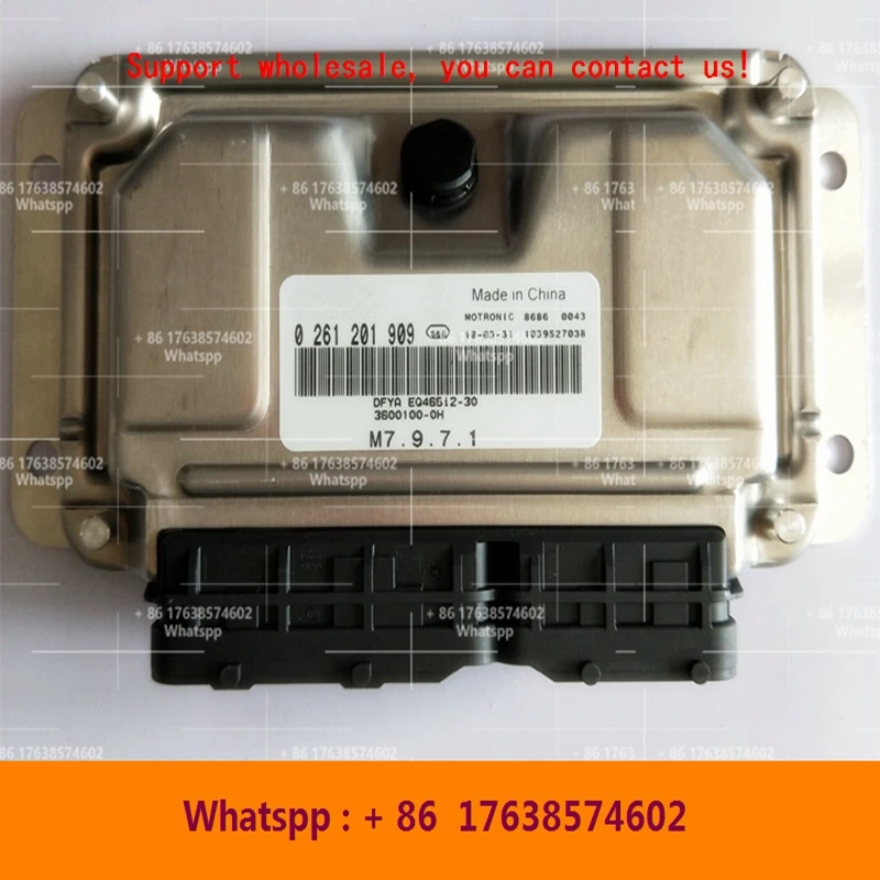 

For Dongfeng Fengxing/Sokon/Beiqi Luba Car Engine computer board/M797 ECU/0261201865 A-3610120/0261201909 3600100-0H/0261201198