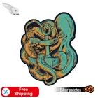 Огромная Байкерская нашивка с вышивкой на спине, 9,5 дюйма, крутая модная нашивка для одежды, оптовая продажа дешевых нашивок в стиле панк