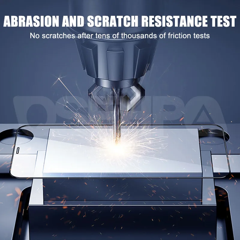 

9999D Curved Protective Tempered Glass For iPhone 11 12 Pro XS Max X XR SE2 Glass Screen Protector on iPhone 7 6 6S 8 Plus Film