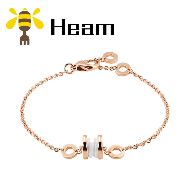 Heam,, высокое качество, серебро 925 пробы, болгарийский браслет для женщин, керамический, Весенняя форма, модное ювелирное изделие, подарок для пары - Окраска металла: style 3