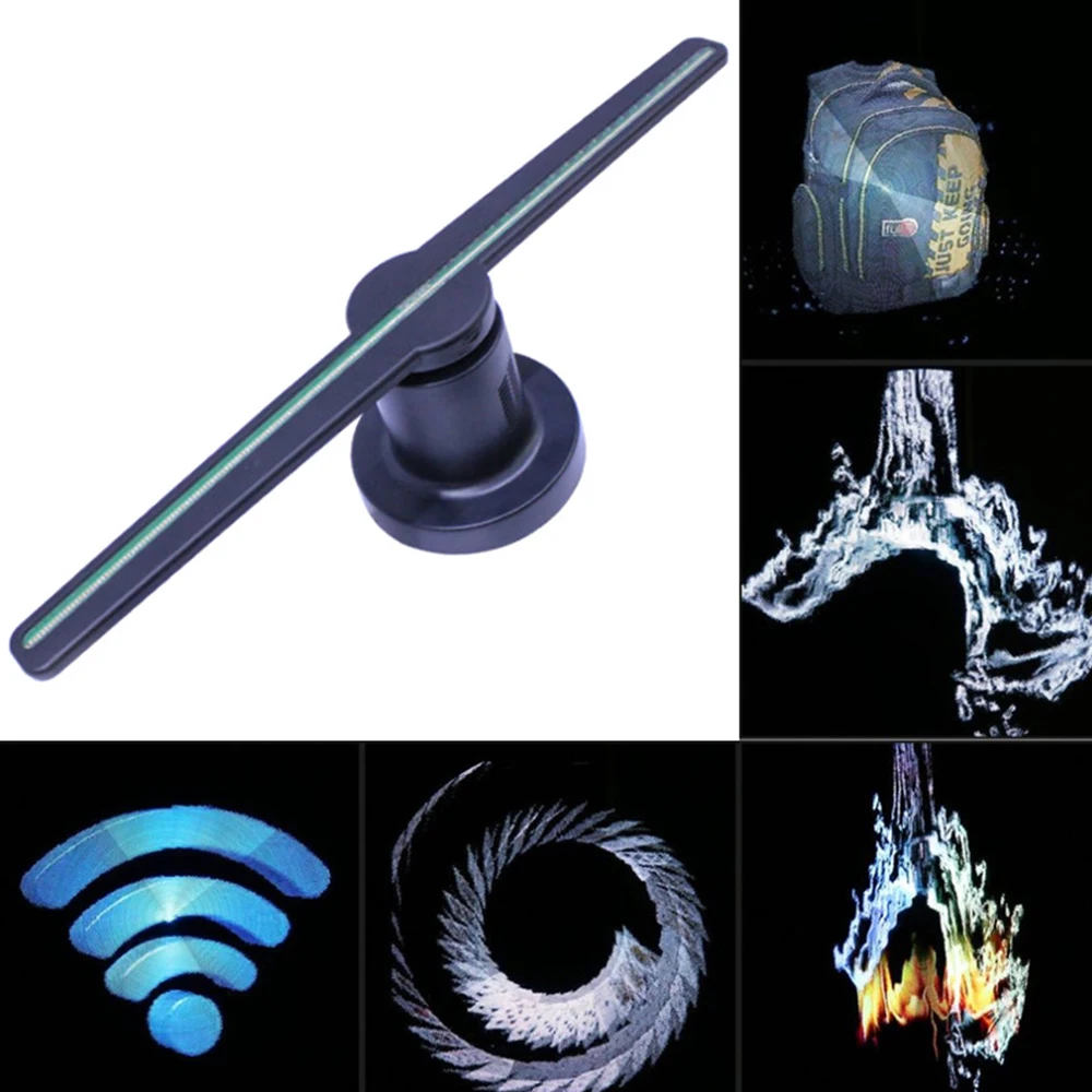 Компьютер Wifi 3D голограмма проектор светильник рекламный дисплей светодиодный