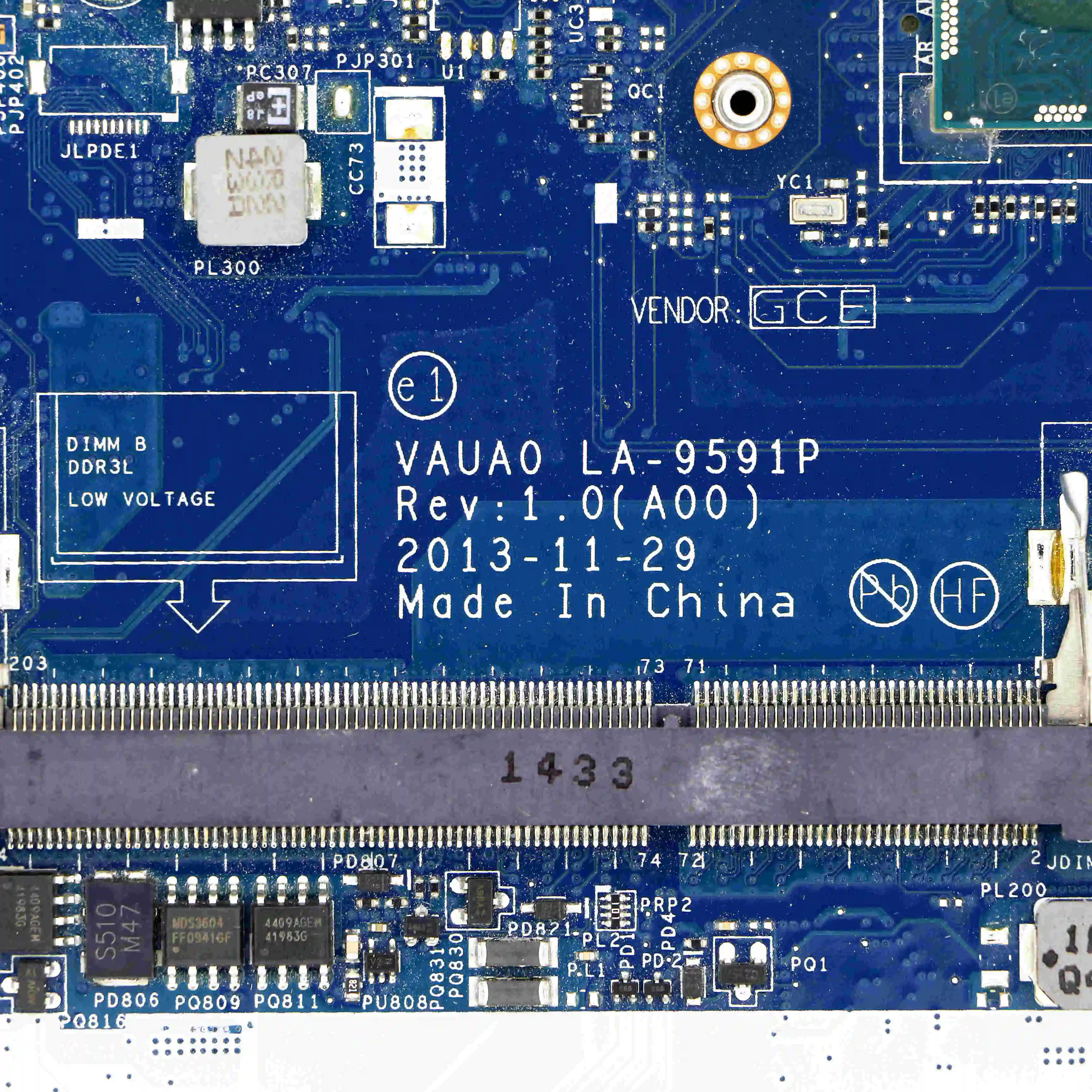 624W6 - TAA материнская плата VAUA0 LA-9591P w/ i5-4310U для DELL LATITUDE E7440 | Компьютеры и офис