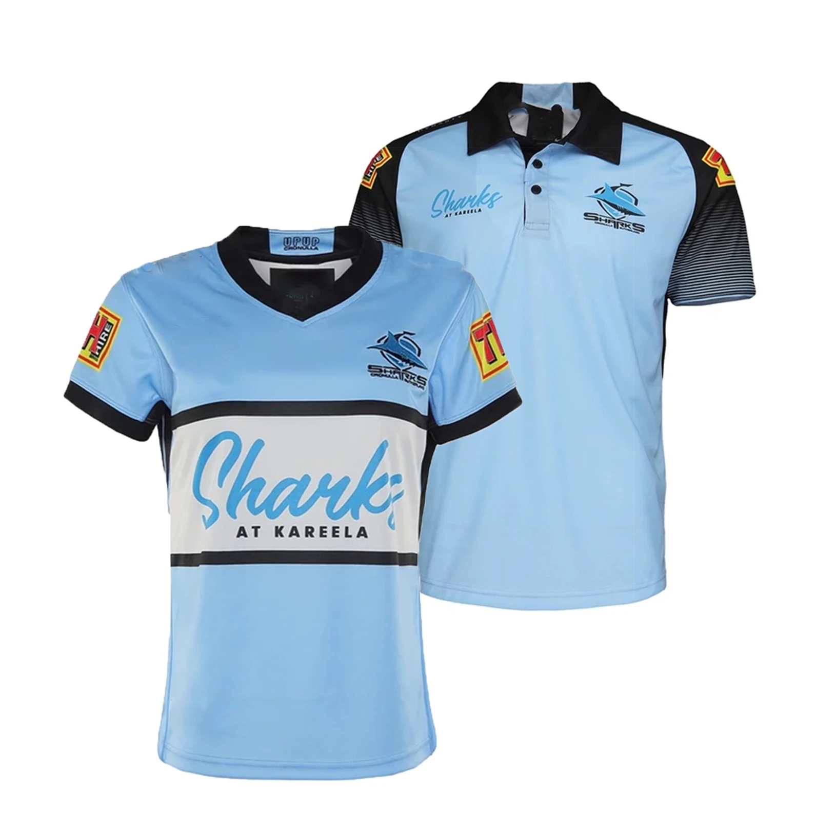 

2021 Cronulla-Sutherland Shark Мужская Реплика Home Jersey Регби Спортивная футболка S-5XL