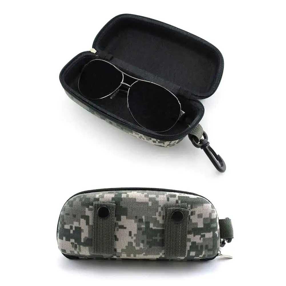 Тактические EVA портативные солнцезащитные очки камуфляжный чехол на молнии