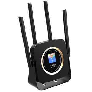 4g lte router lan port wireless cpe built in 3000mah battery 300mbps high speed mobile wifi hotspot eu plug free global shipping