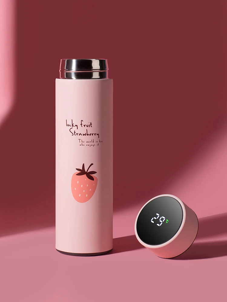 

Вакуумная кружка, портативная, для студентов, большой емкости, милая, стеклянная, для женщин