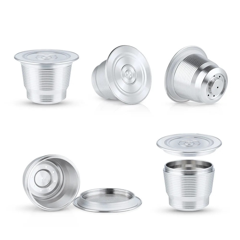 

Refillable Stainless Steel Espresso Coffee Maker Capsule For Nespresso Machine Reusable Filter Coffee Pods Coffee Maker Machine