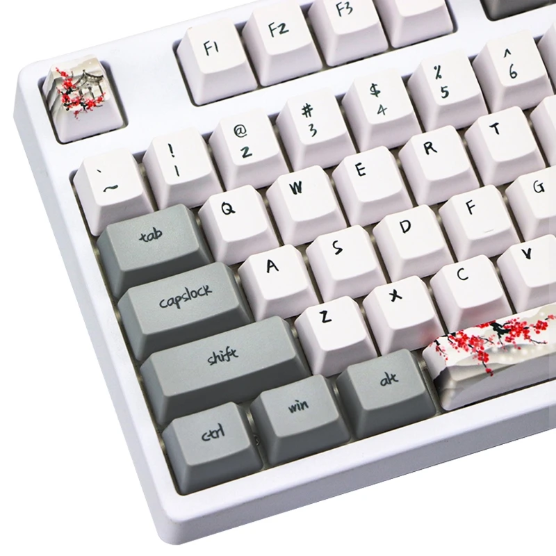 5 сторон сублимированный краситель 113 ключей PBT OEM профиль ключ Wangjiang сливы |
