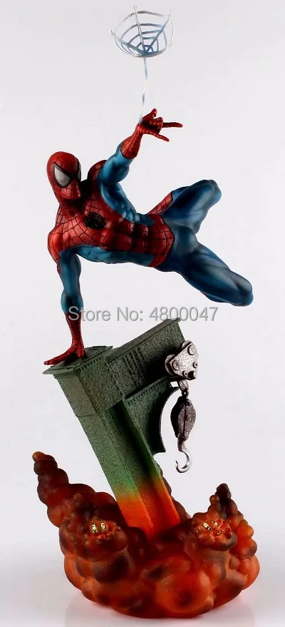 Marvel Comics Thanos ARTFX Человек-паук герой серии Marvel Мстители 3 Бесконечная война фигурка игрушка ПВХ модель игрушки для детей Подарки