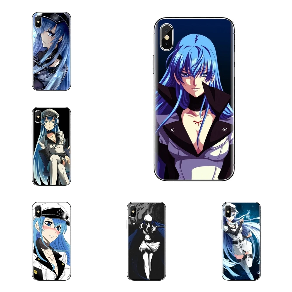 Аниме девушка убийца Акаме Esdeath мягкие чехлы для huawei P Smart Y6 P8 P9 P10 Plus Nova P20 Lite Pro Mini 2017