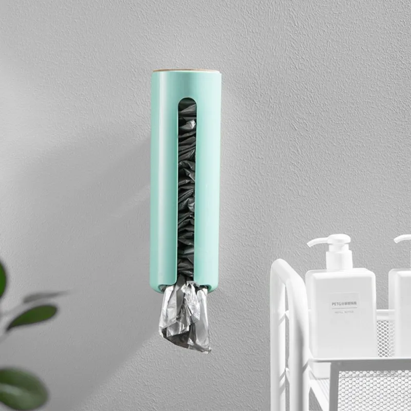 Настенный пластиковый мешок для мусора коробка хранения кухонных мелочей
