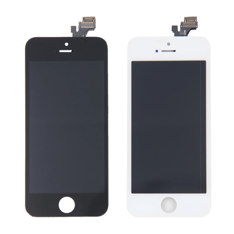 Класс AAAA+++ ЖК-дисплей для iPhone 5 5G 5S 5C SE кодирующий преобразователь сенсорного экрана в сборе. Без битых пикселей+ с подарками