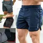 Мужские летние спортивные тренировочные шорты Goocheer для бодибилдинга, тренировок, фитнеса, тренажерного зала, шорты для бега, штаны, спортивные брюки