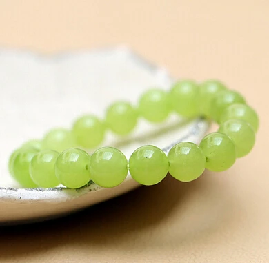 &gt 2 шт замечательная пара 10 мм зеленый виноградный нефрит браслет Шамбала Будда