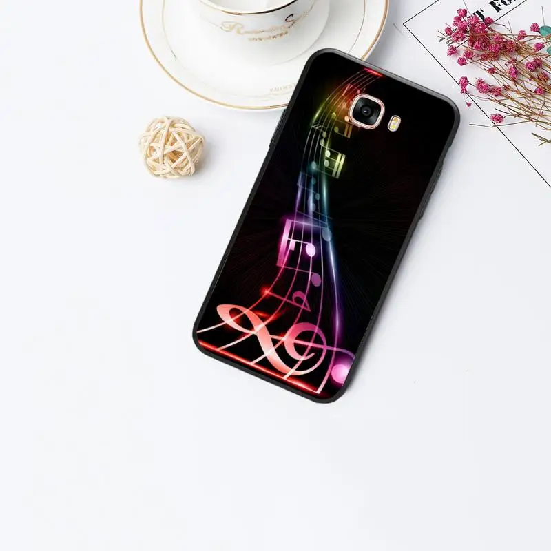 

Music notes Pattern for samsung A10 coque fundas etui for samsung galaxy A20 A30S A40 A50 A51 A70 A71 note 8 9 10 cases cover