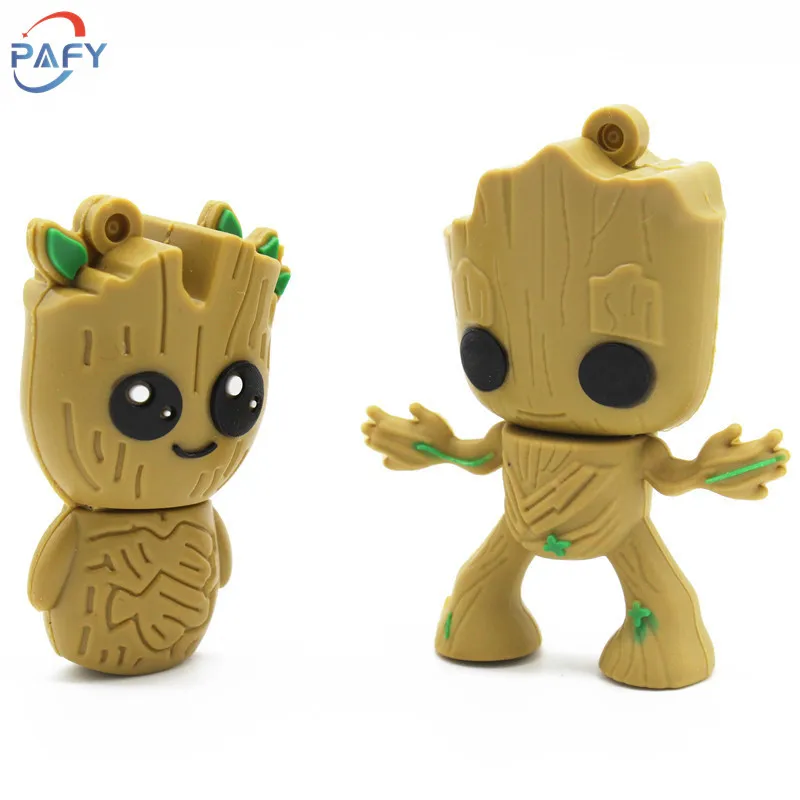 Флеш накопитель Usb 2 0 в виде супергероя дерева человека 4 ГБ 8 16 32 64 ГБ|USB