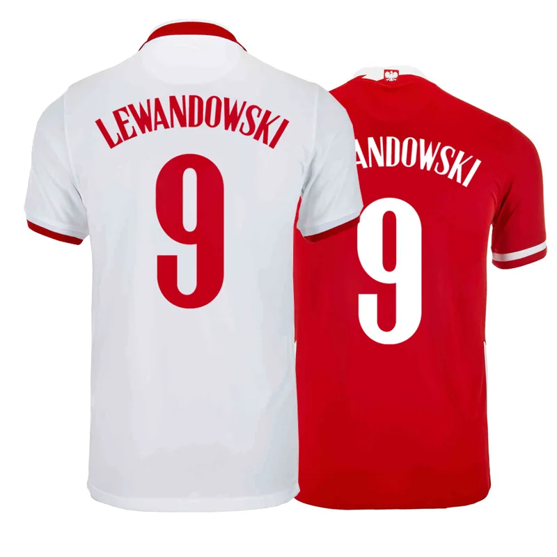 

EURO 2020-21 Lewandowski High quality jerseys T-shirt Poland Customize Piotr Zielinski Arkadiusz Milik Piatek