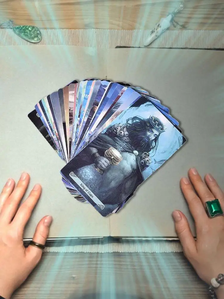 78 Русалочка Таро настольные игры карты Веселая Игра на столе семья родитель