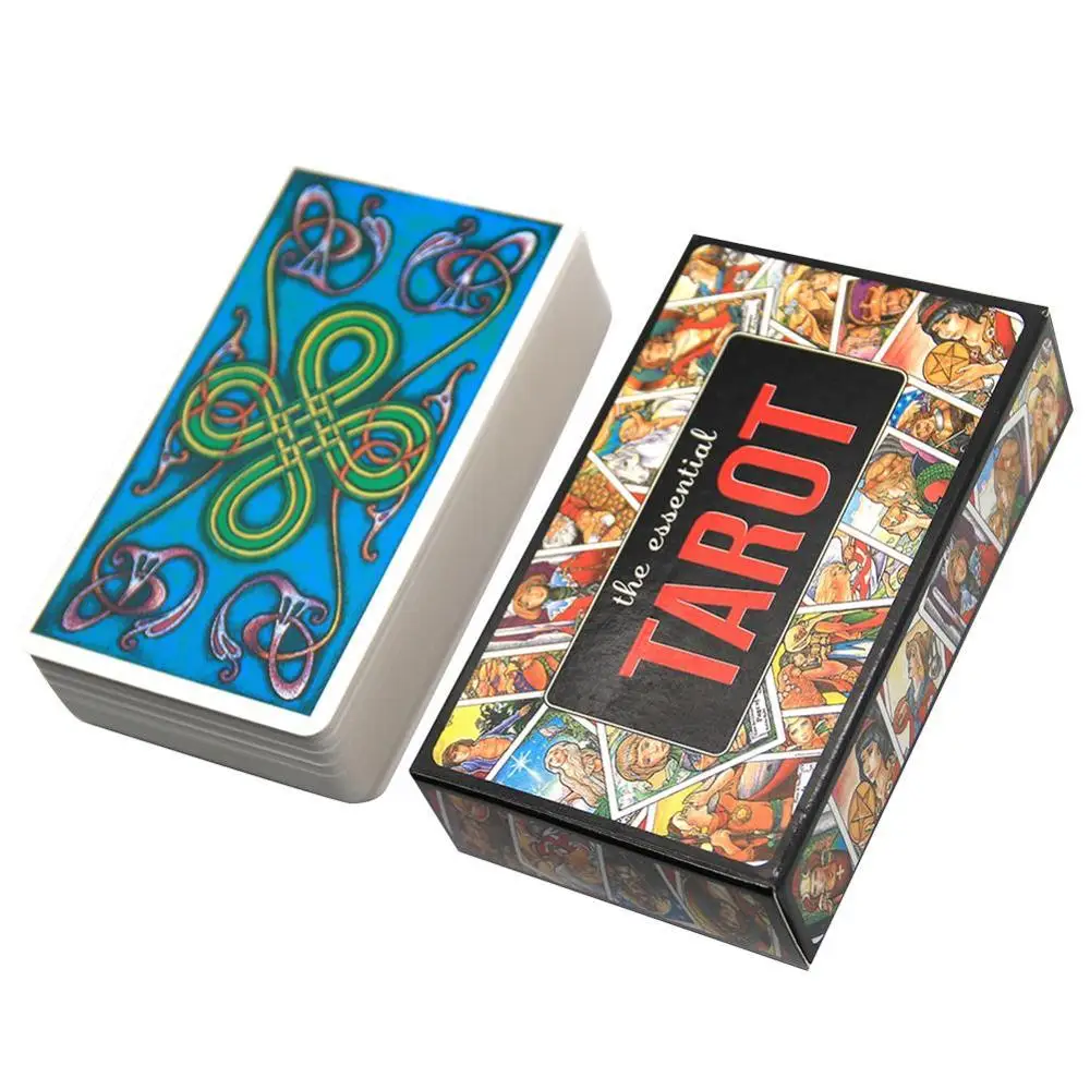 78pcs The Essential Tarot Deck Cards Game гадания Book and Card Set разблокировка секретов древнего и