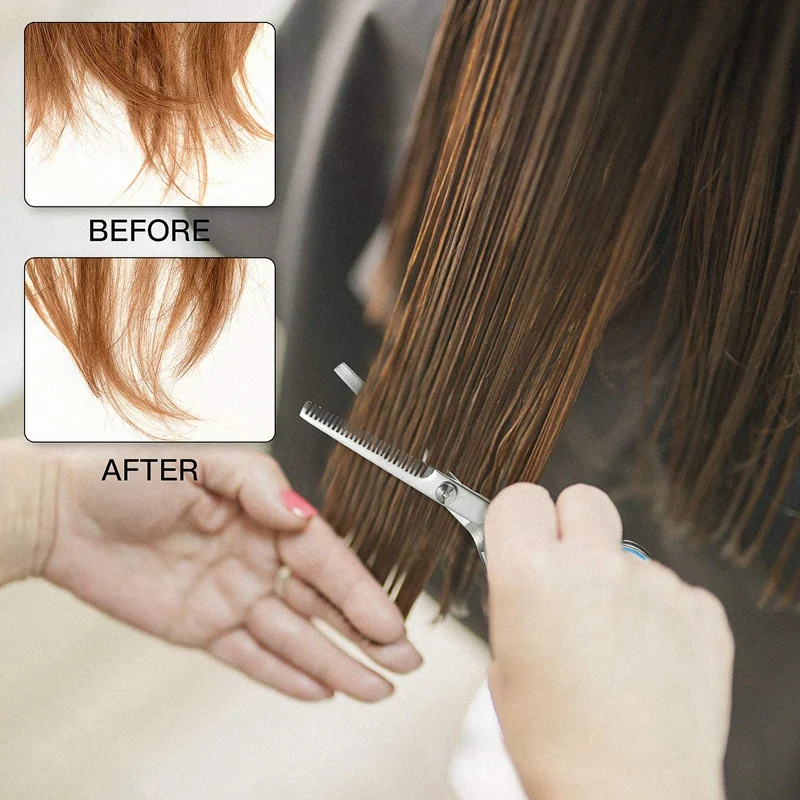 1 набор ножниц для волос ножницы домашних животных салонные филировочные с 2