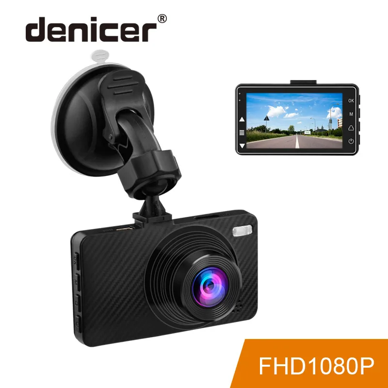 

Denicer Dash Camera 1080p Full HD Dvr Novatek 96658 Car Cam 3.0 Inch Screen Auto Video Recorder 170 WDR Lens Vehicle Registrator