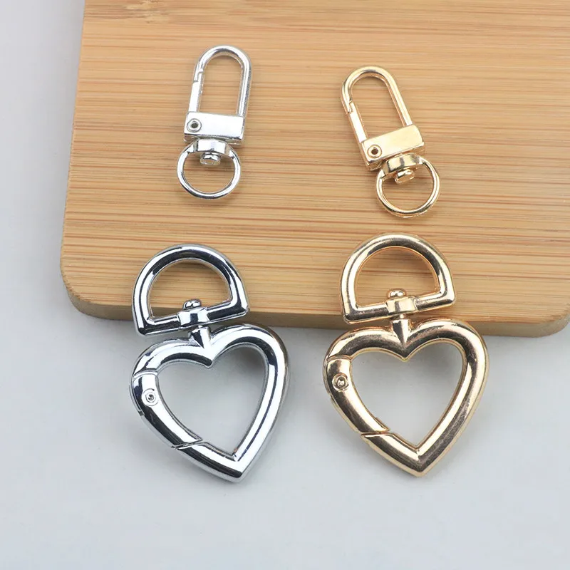 Металлический пружинный брелок кожаный ремень сумки для багажа с пряжкой крючок