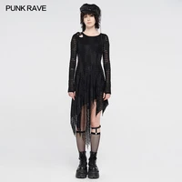 punk rave dark snalescale shadow flower dress punk rave wq 479lqf