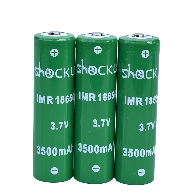 2 шт. батарея Shockli 18650 3 7 в 3500 мАч перезаряжаемая литий-ионная 30 А разрядный IMR