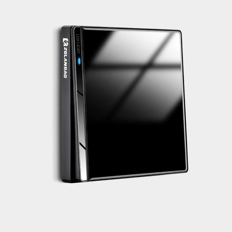 

Зеркальный выключатель YEEKPORT 1/2/4 клавиши