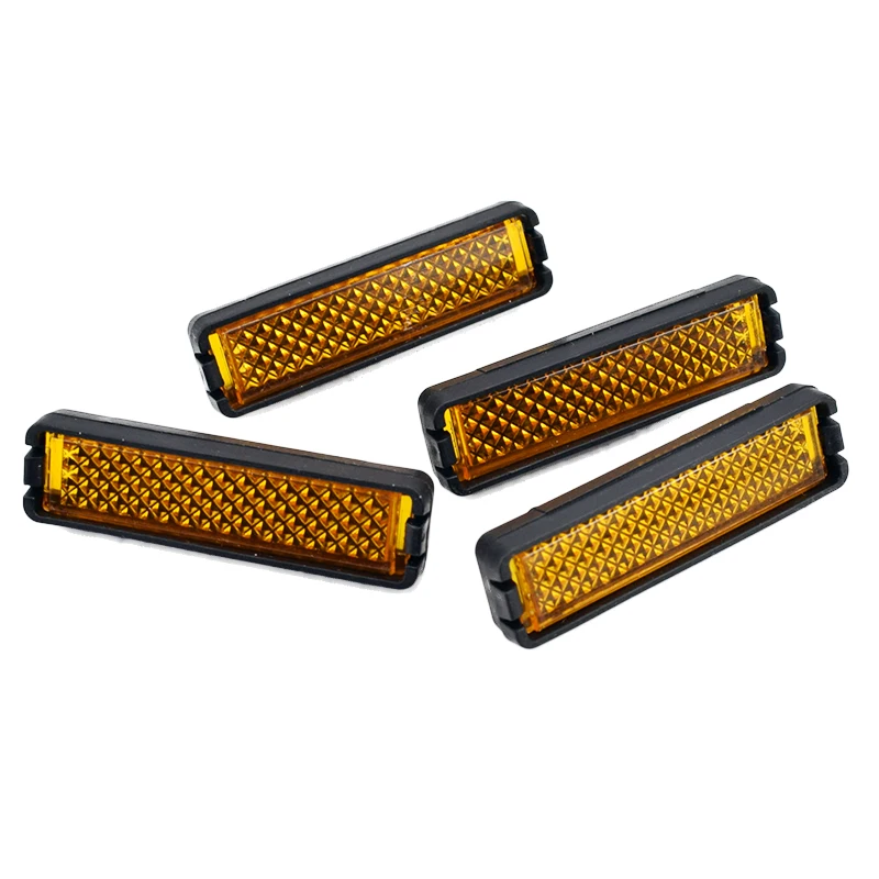 4 шт./компл. фотоотражатель для безопасного ночного велосипеда светоотражающие