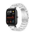 Спортивный прозрачный ремешок для Amazfit Bip S U Pro Lite GTS 2 Mini, пластиковый прозрачный сменный ремешок для часов Amazfit Bip, аксессуары