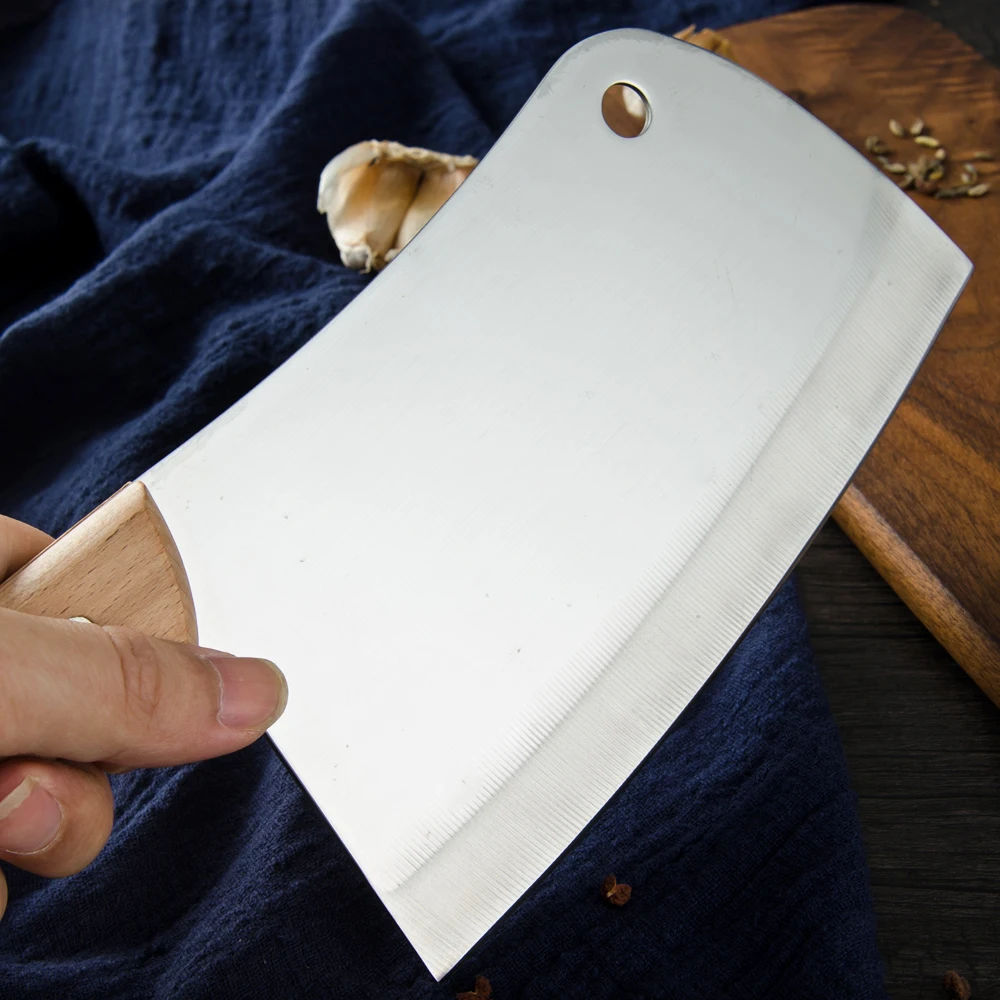 MUZ Кливер нож из нержавеющей стали кухонные ножи инструменты мясник измельчитель