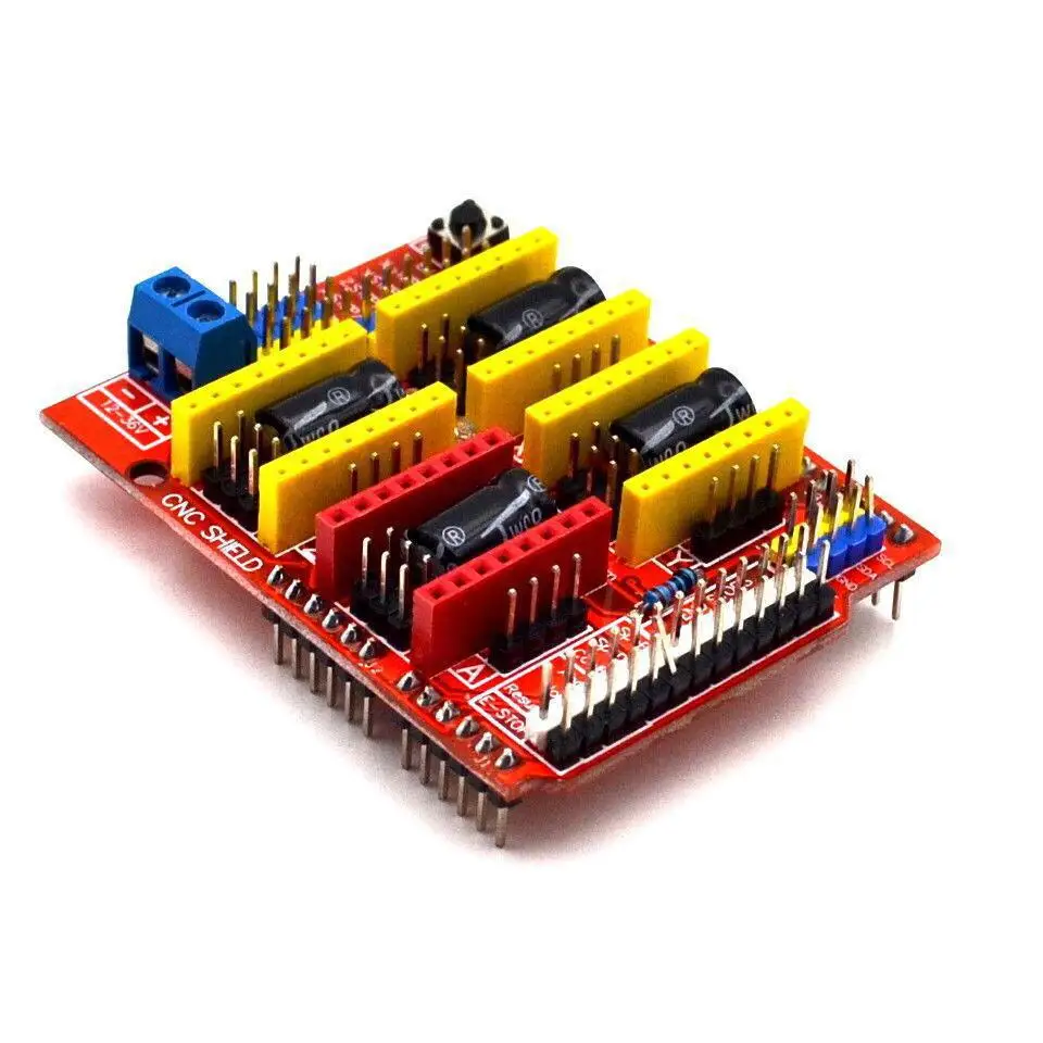 Щит с ЧПУ + Драйвер шагового двигателя A4988 для Arduino V3 гравер 3D принтер |