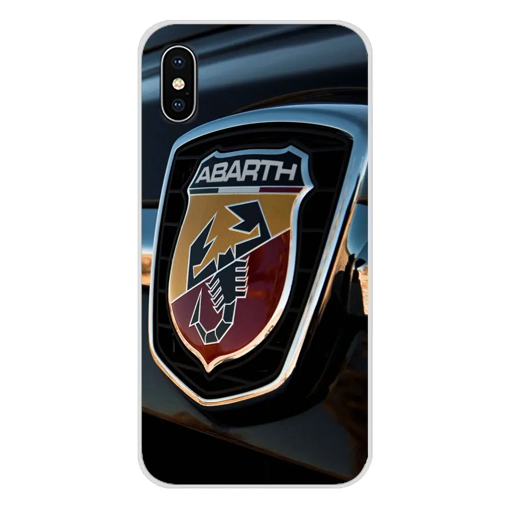 Аксессуары чехлы для телефонов Fiat Abarth логотип Samsung Galaxy S2 S3 S4 S5 Mini S6 S7 Edge S8 S9 S10E Lite Plus