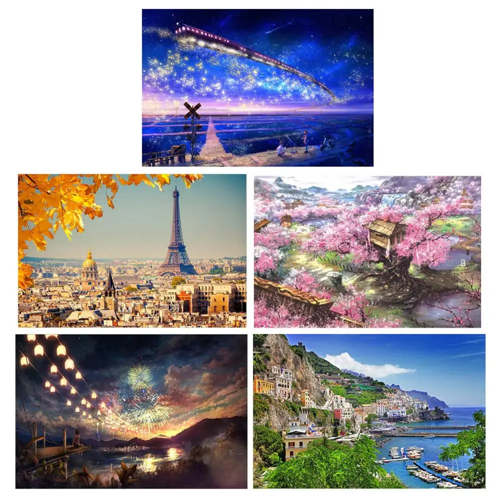 Пазлы Besegad бумажные для творчества 1000 шт.|Пазлы| |