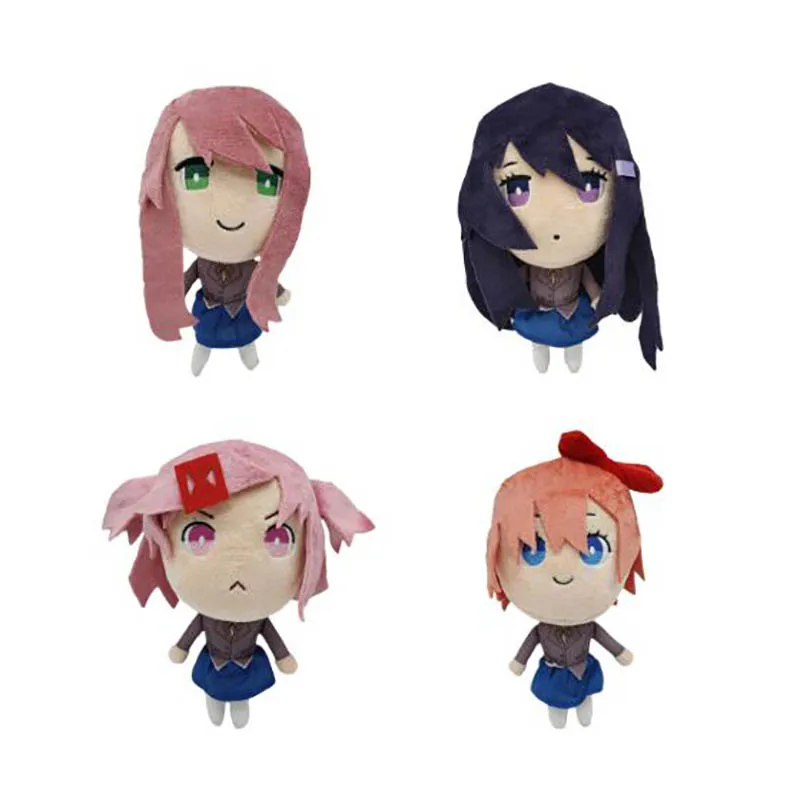 

New Doki Doki Literature Club 20cm Plushies Animation Peripheral Doll Toys Children's Birthday Gifts