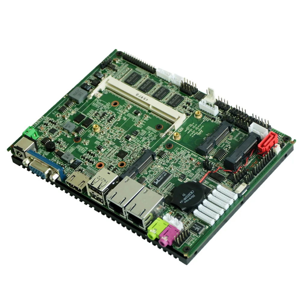 Материнская плата Mini itx x86 материнская с 2 lan Gigabit Ethernet Поддержка 2x MPCIE Гб ram